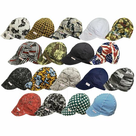 COMEAUX CAPS Reversible Cap, Assorted Designs, 6 5/8in. 20658